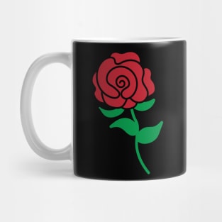 Red Rose Mug